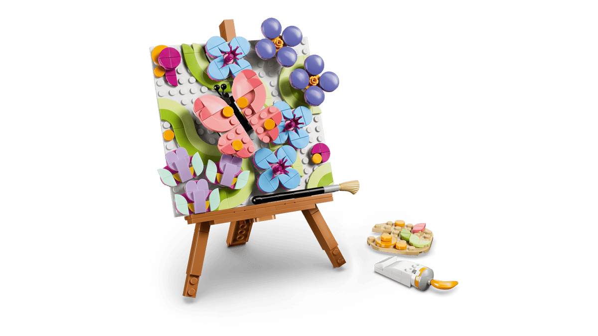 LEGO Creator 3-in-1 Floral Art Decor Painting (31390)