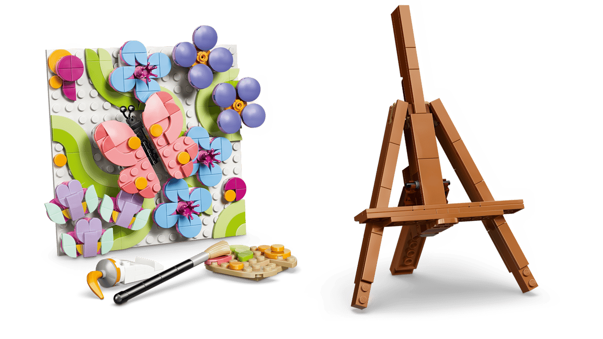 LEGO Creator 3-in-1 Floral Art Decor Painting (31390)