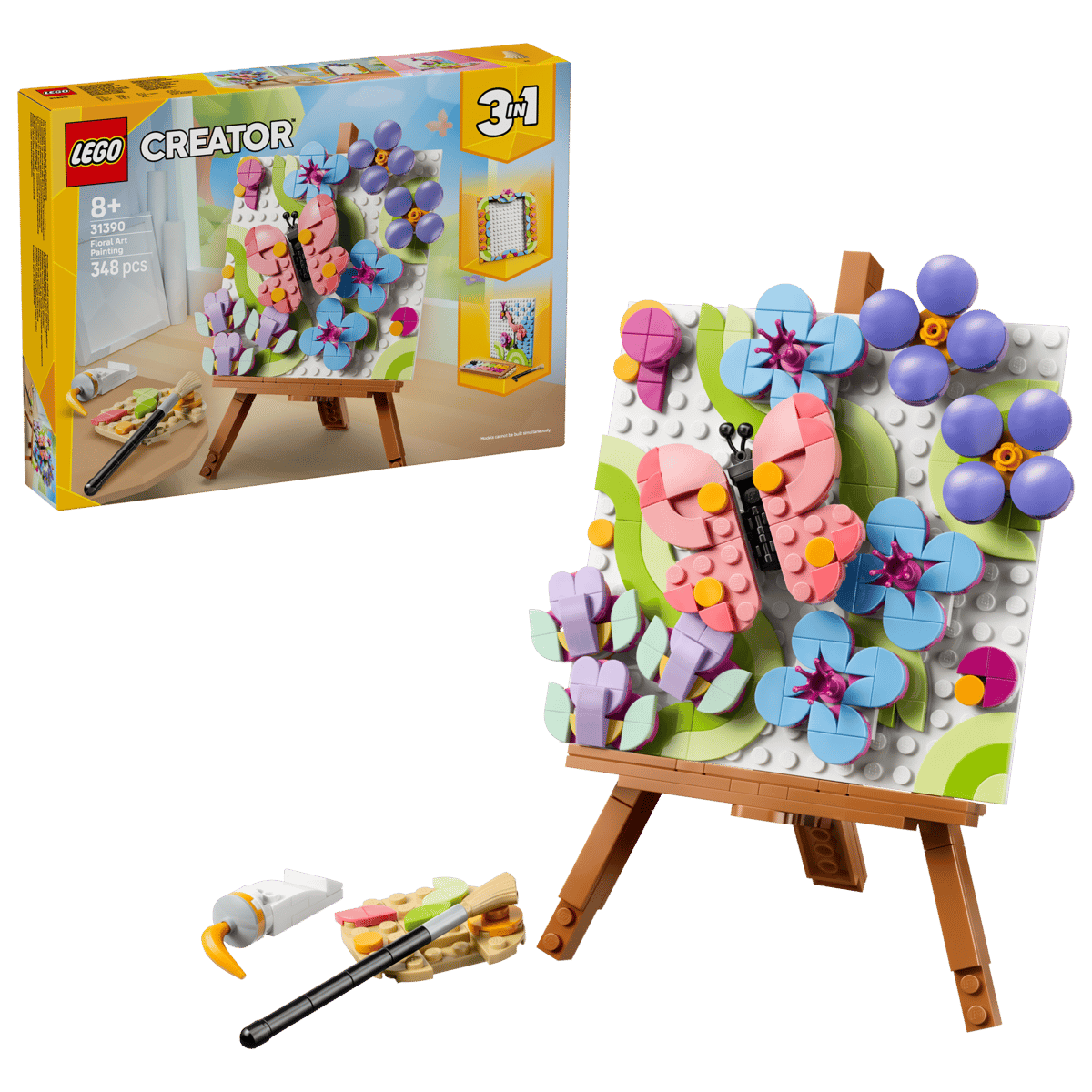 LEGO Creator 3-in-1 Floral Art Decor Painting (31390)