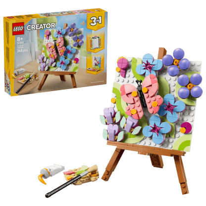 LEGO Creator 3-in-1 Floral Art Decor Painting (31390)