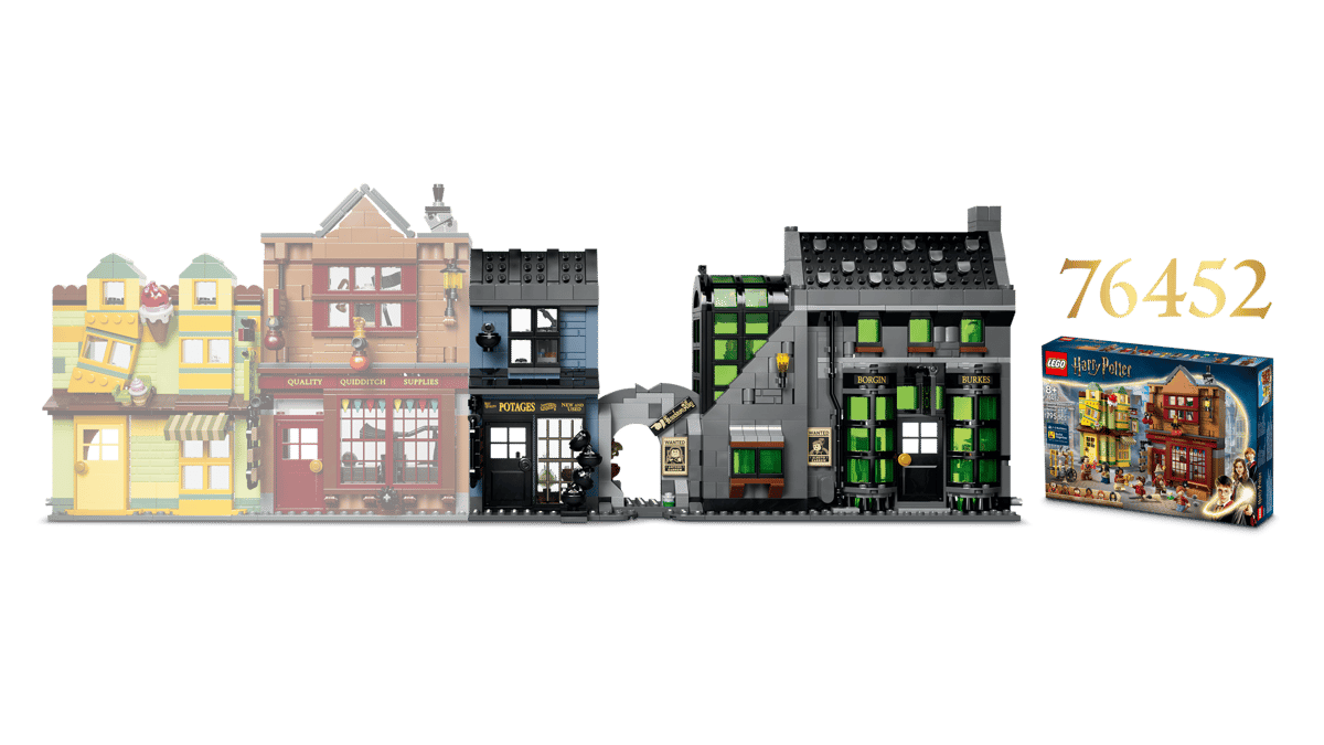 LEGO Harry Potter Knockturn Alley Wizarding Shops