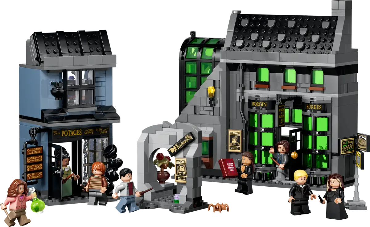 LEGO Harry Potter Knockturn Alley Wizarding Shops