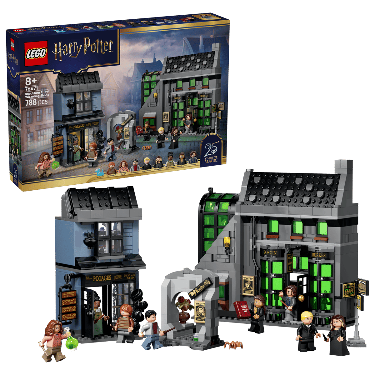 LEGO Harry Potter Knockturn Alley Wizarding Shops