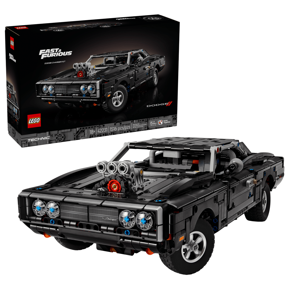 LEGO Technic Fast and Furious Dodge Charger R/T Car