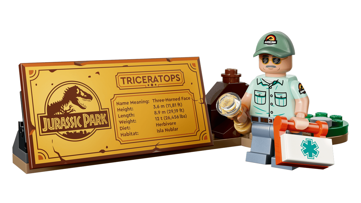 LEGO Jurassic World Dinosaur Fossils: Triceratops