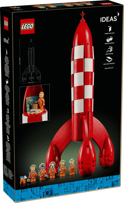 LEGO Ideas Tintin Moon Rocket