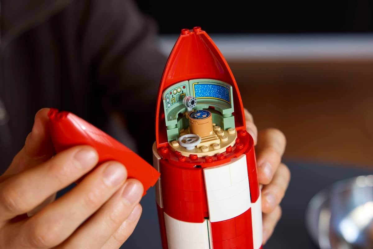 LEGO Ideas Tintin Moon Rocket