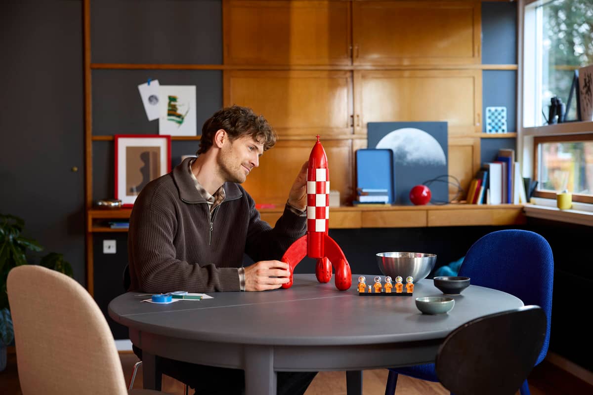 LEGO Ideas Tintin Moon Rocket