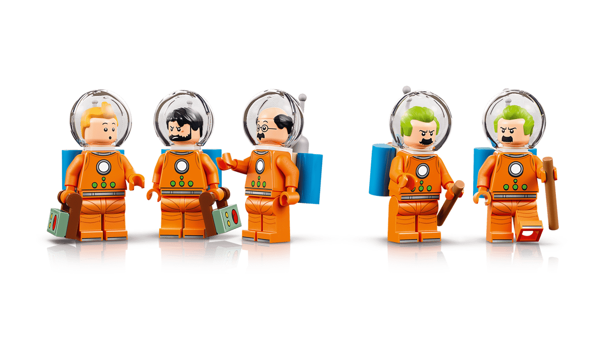 LEGO Ideas Tintin Moon Rocket