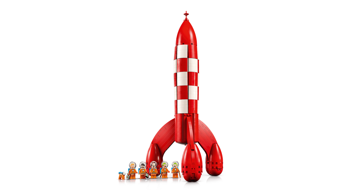 LEGO Ideas Tintin Moon Rocket