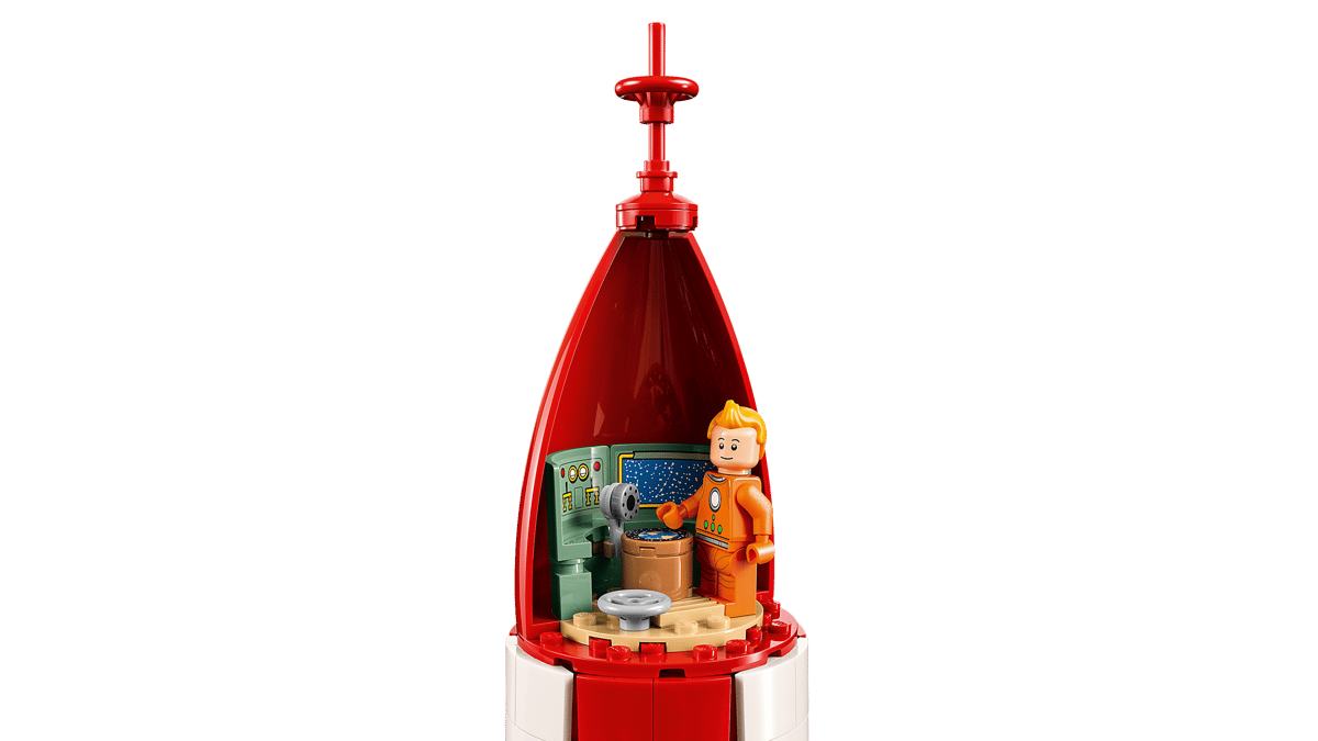 LEGO Ideas Tintin Moon Rocket