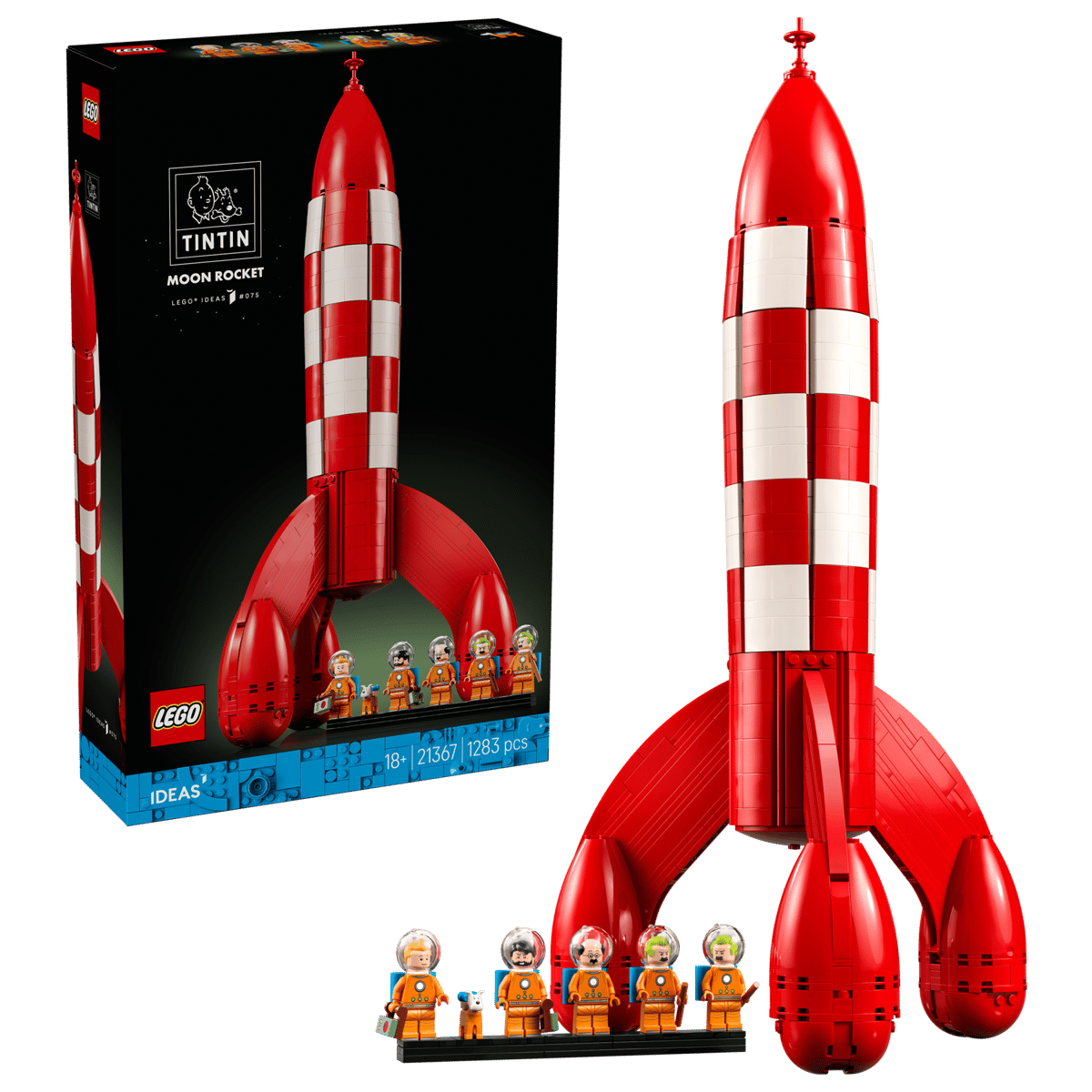 LEGO Ideas Tintin Moon Rocket