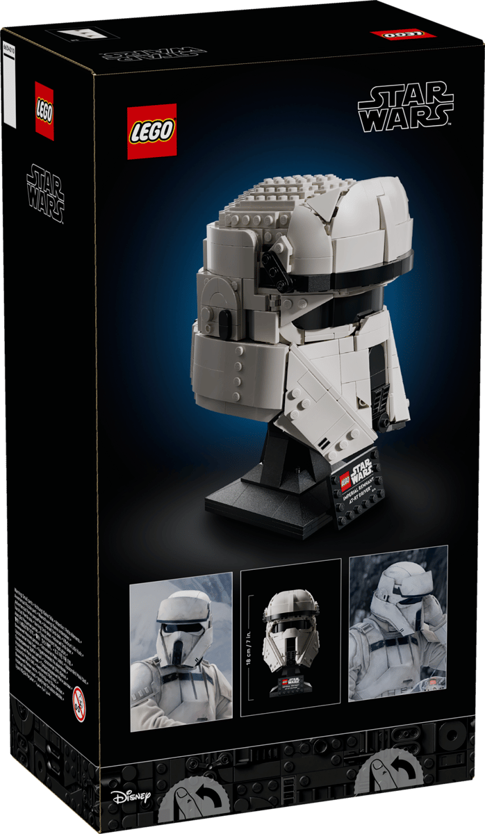 LEGO Star Wars Imperial Remnant AT-RT Driver Helmet