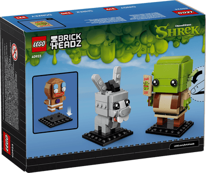 LEGO BrickHeadz Shrek, Donkey &amp; Gingy Figures