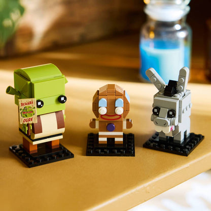 LEGO BrickHeadz Shrek, Donkey &amp; Gingy Figures