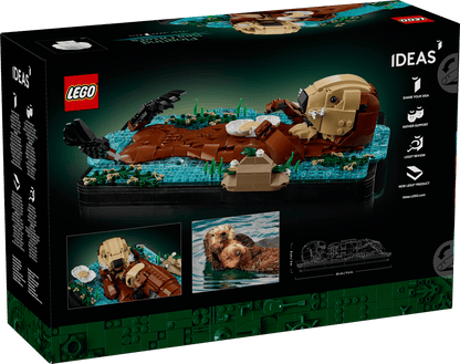 LEGO Ideas Floating Sea Otters