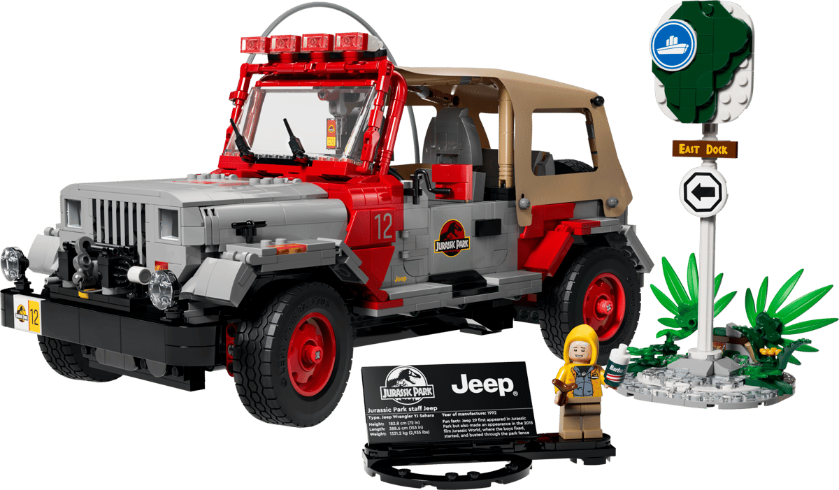 LEGO Jurassic World Jurassic Park Jeep Wrangler
