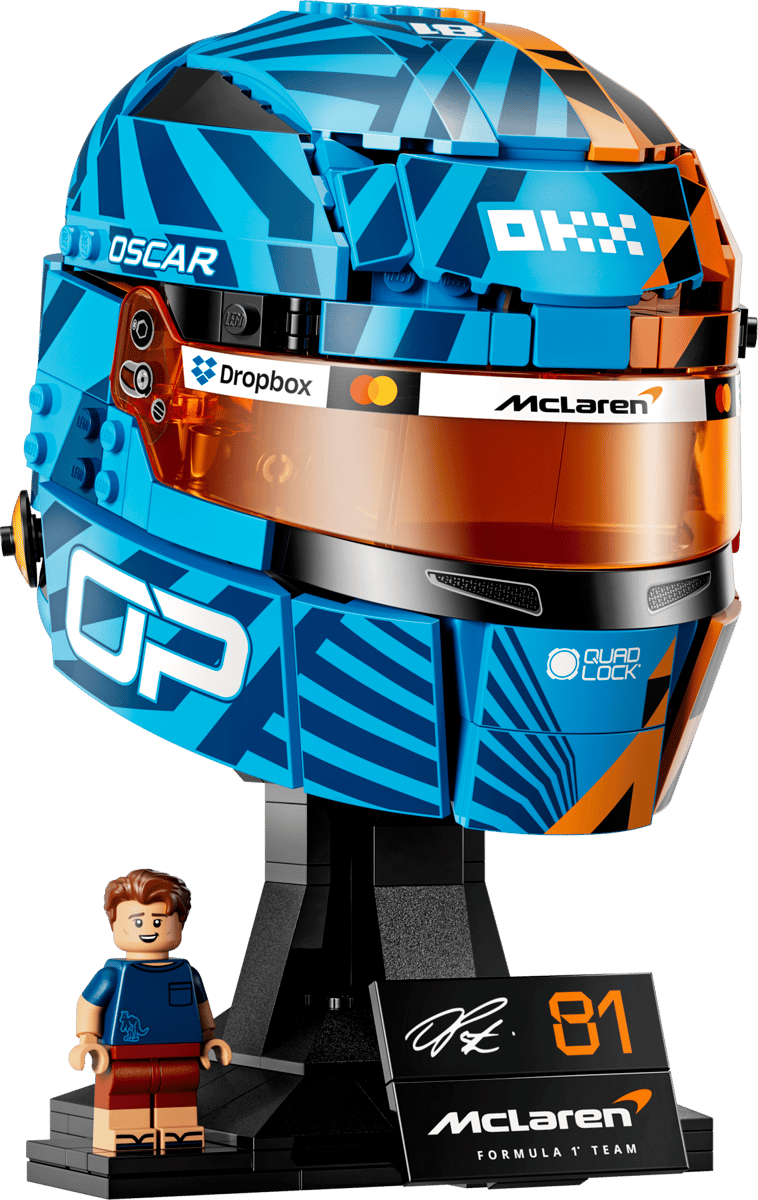 LEGO Editions McLaren Mastercard F1 Team Oscar Piastri Helmet (43017)