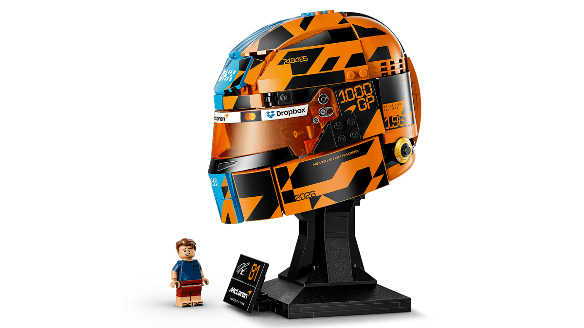 LEGO Editions McLaren Mastercard F1 Team Oscar Piastri Helmet (43017)