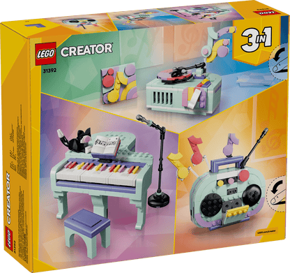 LEGO Creator 3-in-1 Music Decor Piano with Cat (31392)