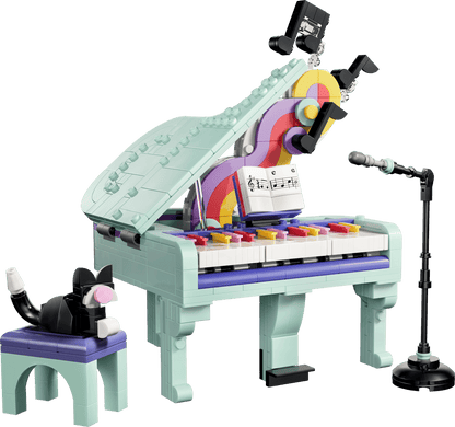 LEGO Creator 3-in-1 Music Decor Piano with Cat (31392)