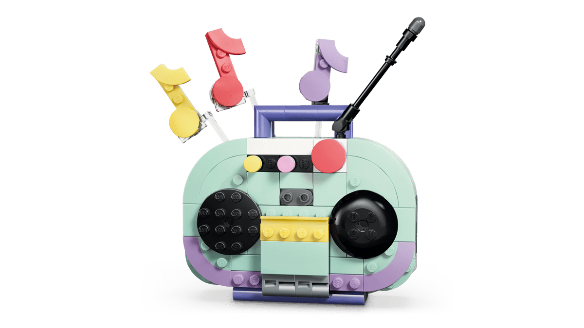 LEGO Creator 3-in-1 Music Decor Piano with Cat (31392)