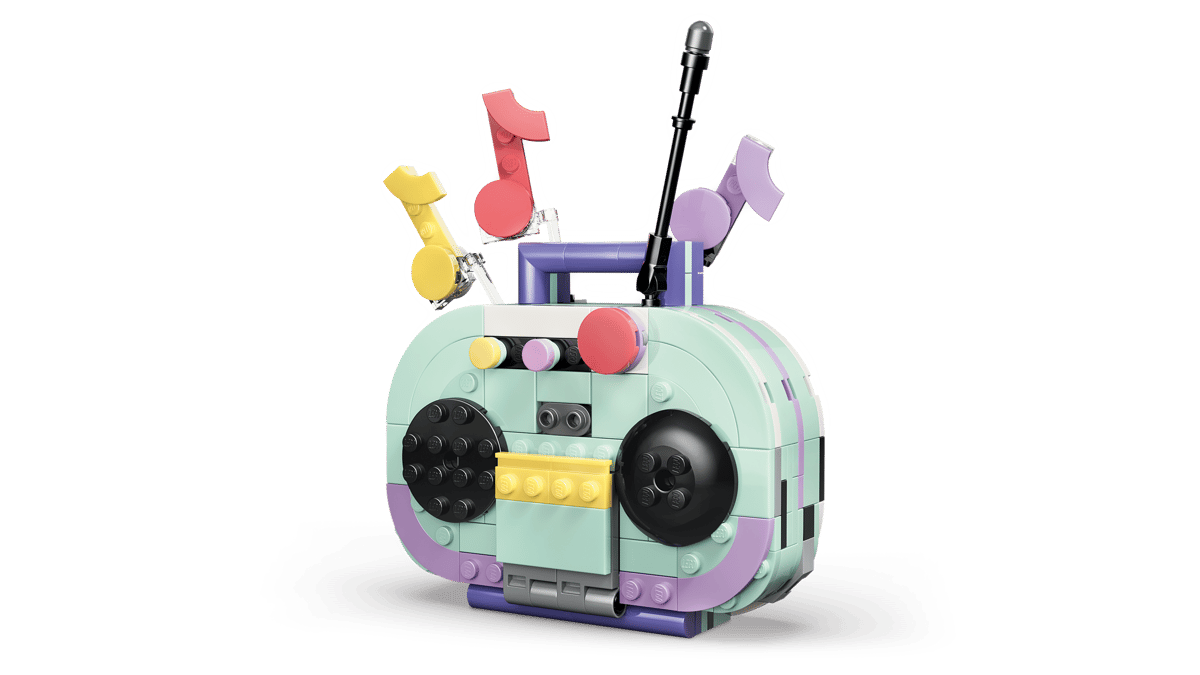 LEGO Creator 3-in-1 Music Decor Piano with Cat (31392)
