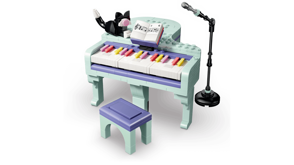 LEGO Creator 3-in-1 Music Decor Piano with Cat (31392)