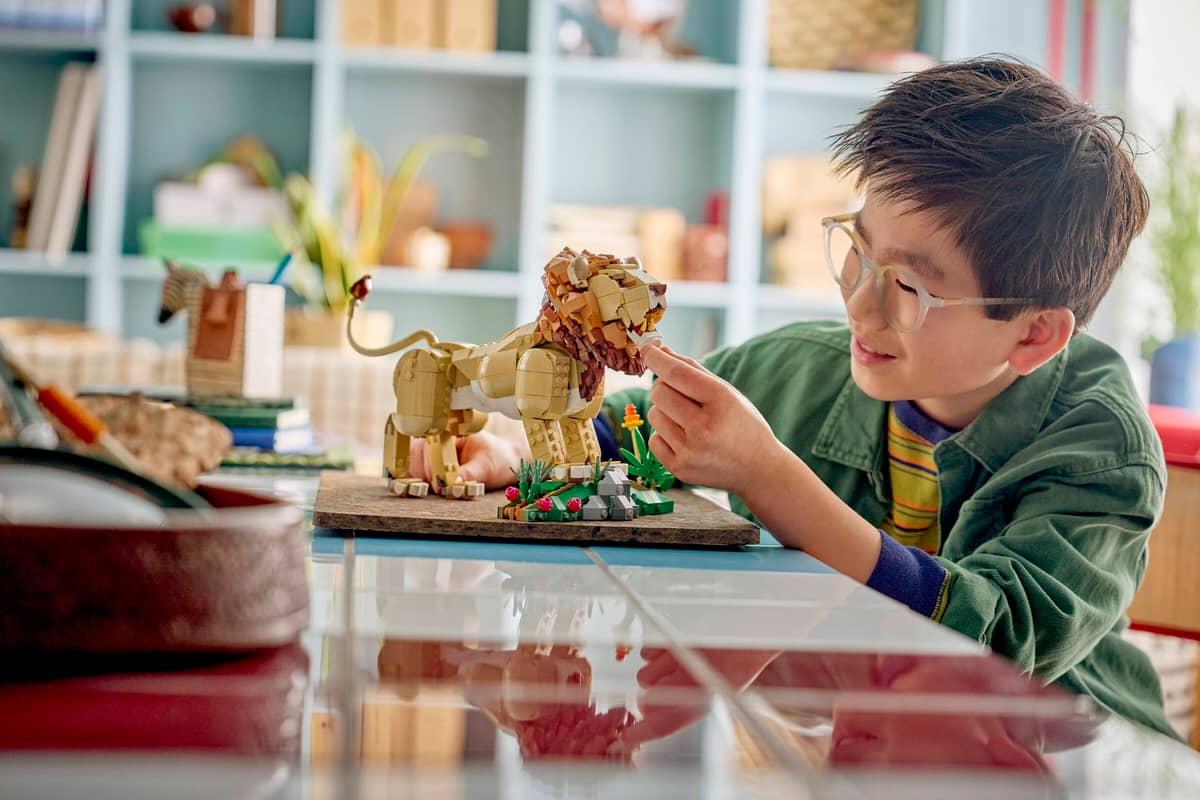 LEGO Creator 3-in-1 Wild Animals: Majestic Lion (31386)