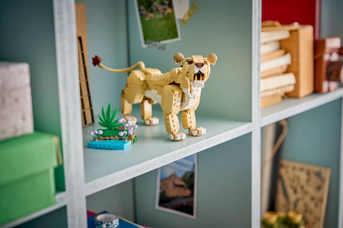 LEGO Creator 3-in-1 Wild Animals: Majestic Lion (31386)