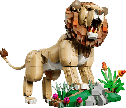 LEGO Creator 3-in-1 Wild Animals: Majestic Lion (31386)