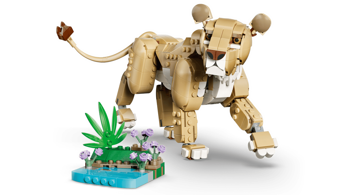LEGO Creator 3-in-1 Wild Animals: Majestic Lion (31386)