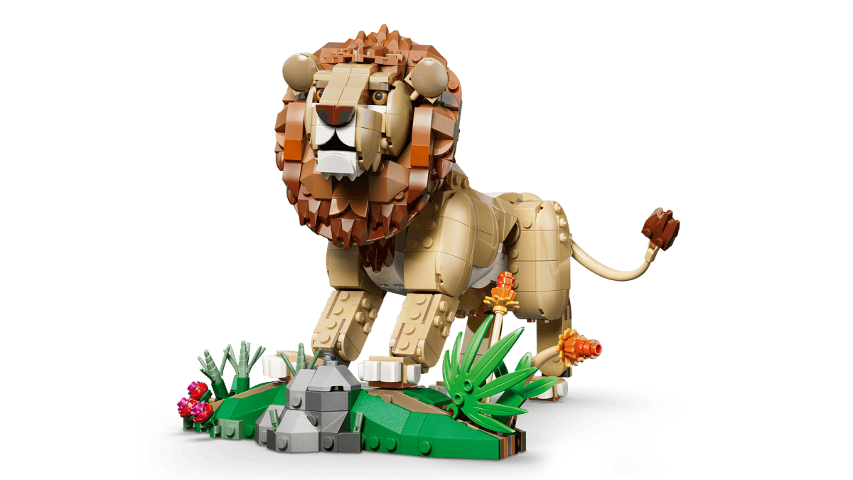 LEGO Creator 3-in-1 Wild Animals: Majestic Lion (31386)