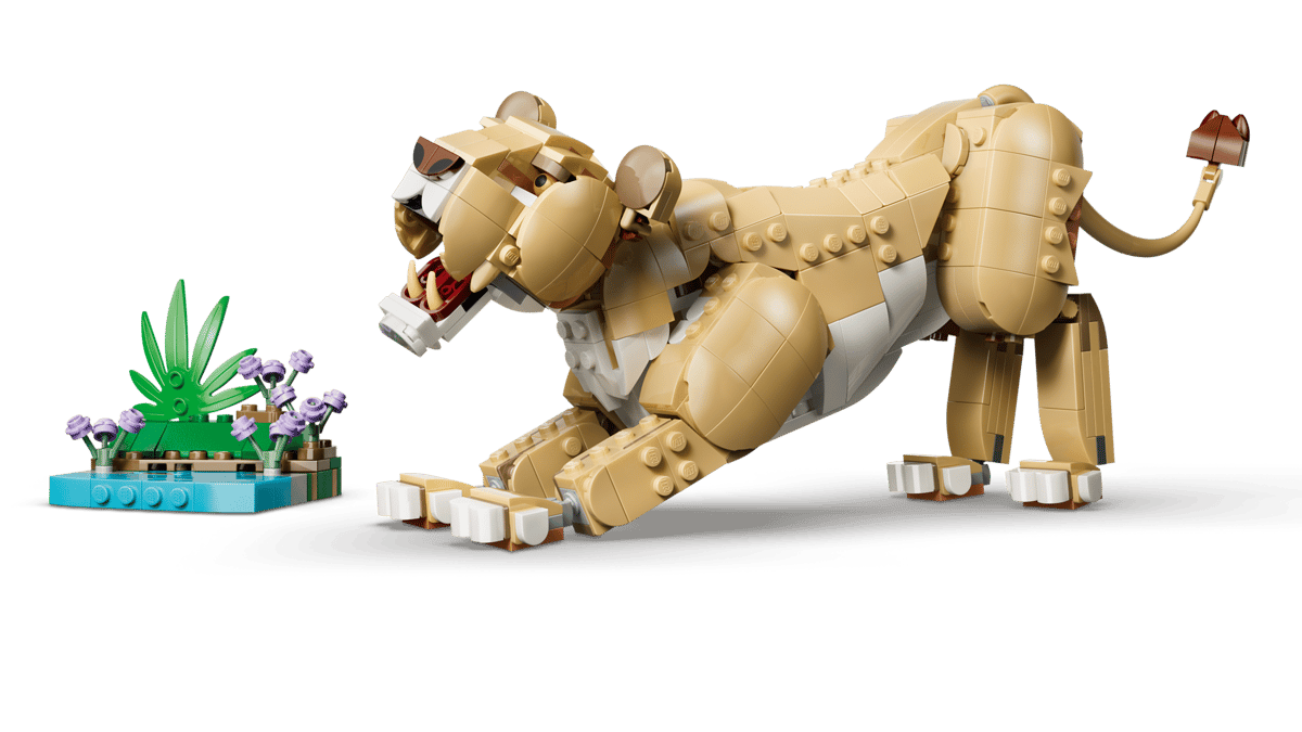 LEGO Creator 3-in-1 Wild Animals: Majestic Lion (31386)