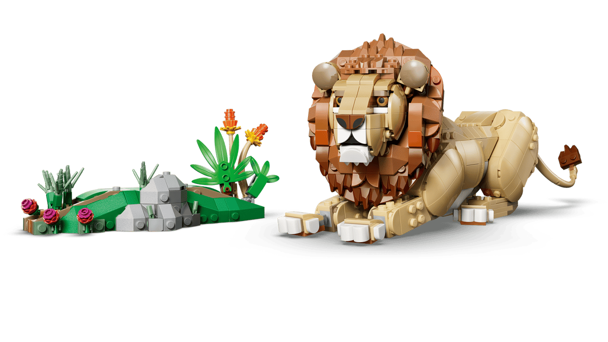 LEGO Creator 3-in-1 Wild Animals: Majestic Lion (31386)