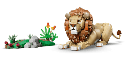 LEGO Creator 3-in-1 Wild Animals: Majestic Lion (31386)
