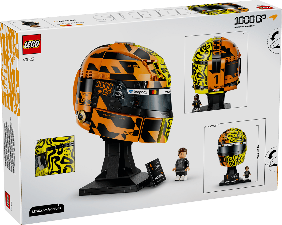 LEGO Editions McLaren Mastercard F1 Team Lando Norris Helmet (43023)