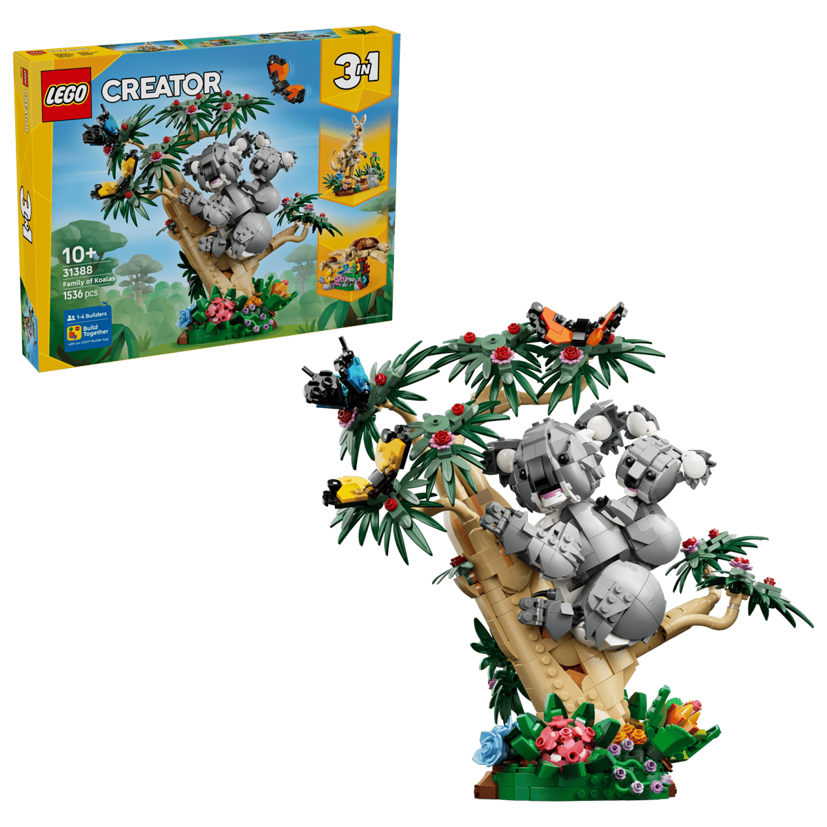 LEGO Creator 3-in-1 Wild Animals: Family of Koalas (31388)