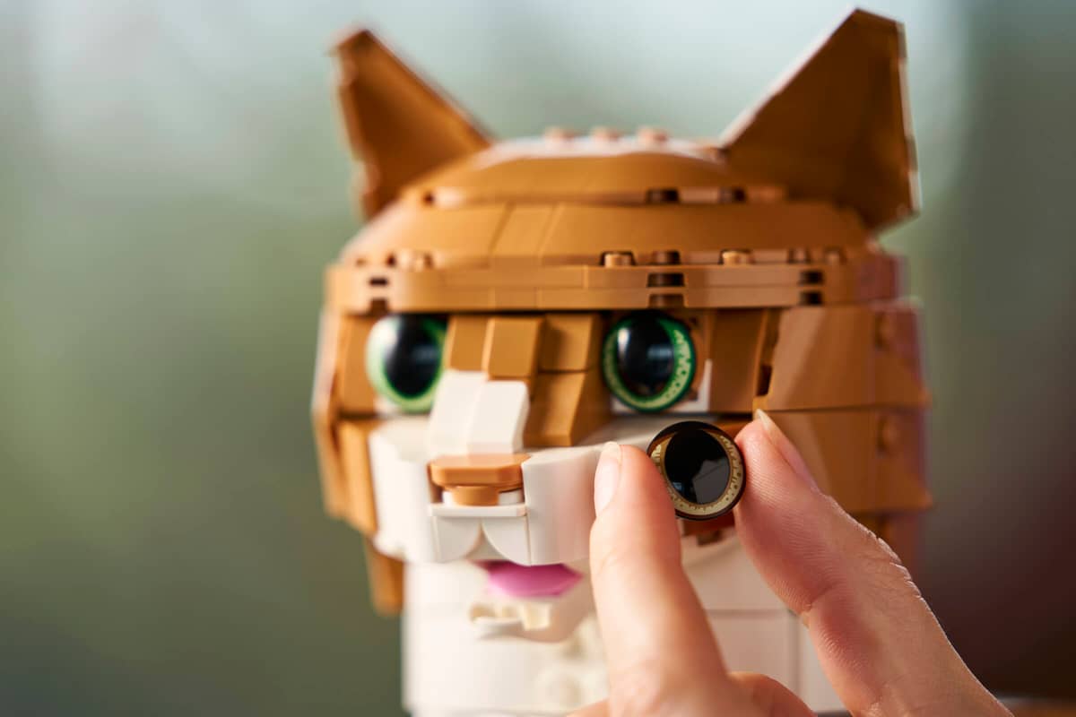 LEGO Ideas Orange Cat
