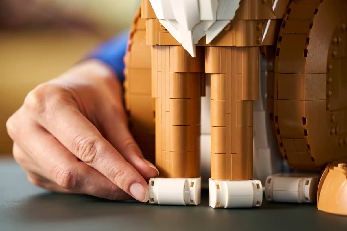 LEGO Ideas Orange Cat