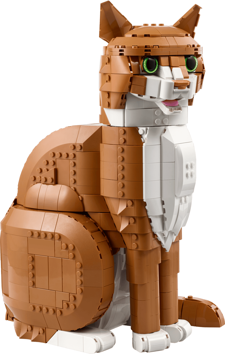 LEGO Ideas Orange Cat