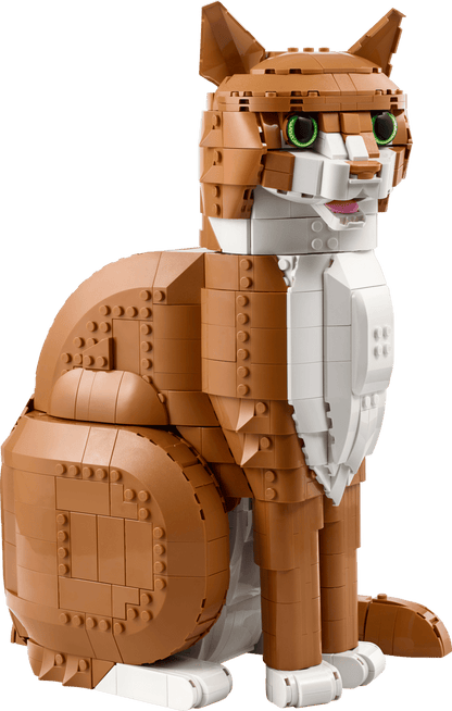 LEGO Ideas Orange Cat
