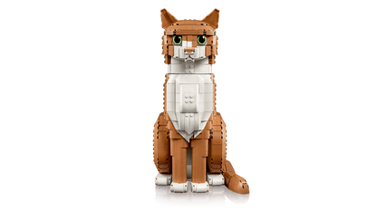 LEGO Ideas Orange Cat