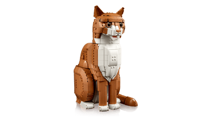 LEGO Ideas Orange Cat