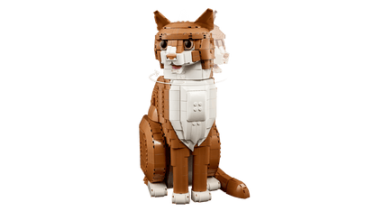 LEGO Ideas Orange Cat