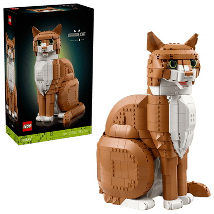 LEGO Ideas Orange Cat