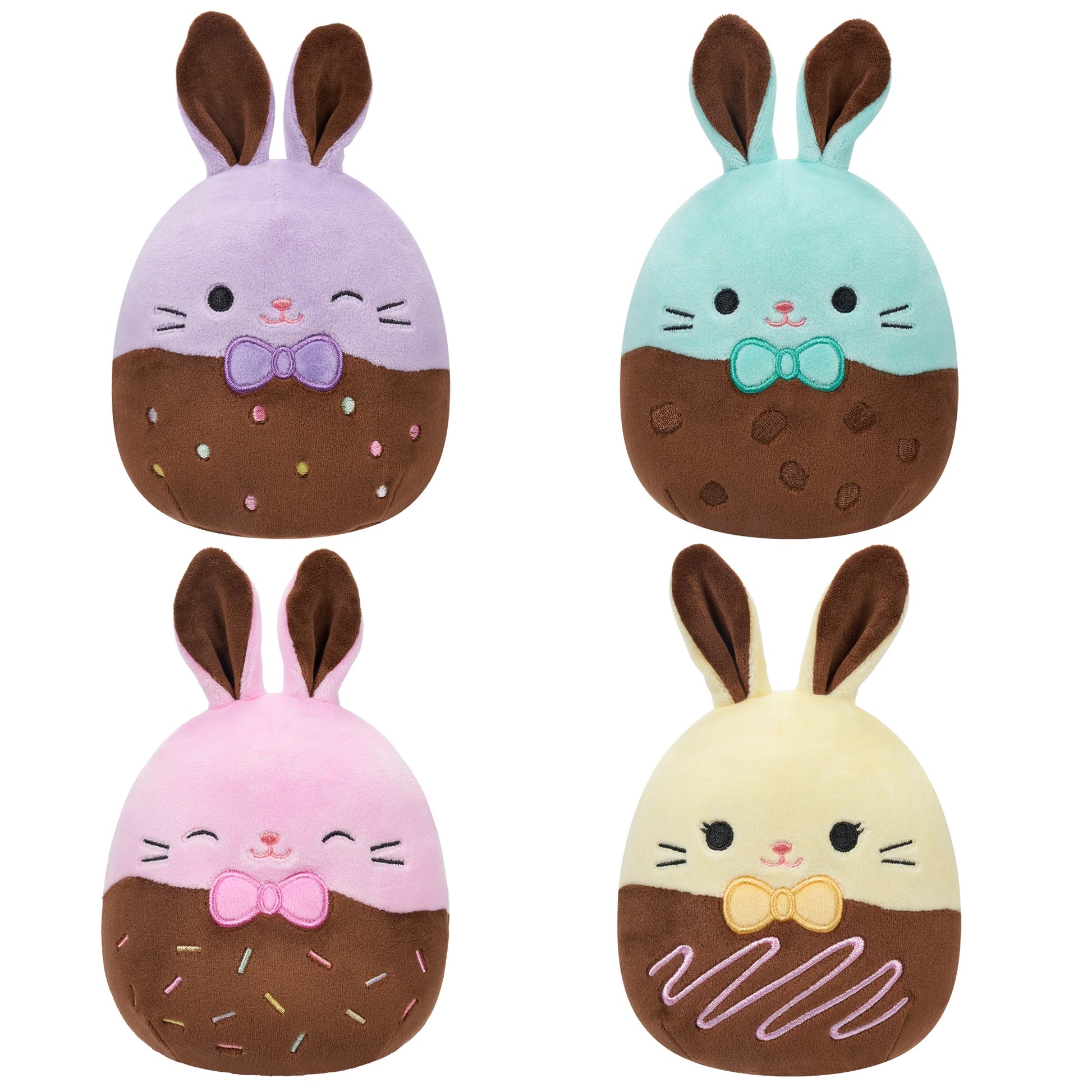 Squishmallows Micromallows Osterschokoladenhasen 4er-Pack