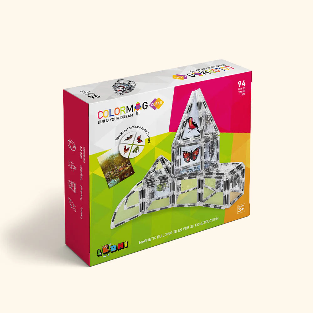 Magnetischer Bausatz COLORMAG CLEAR