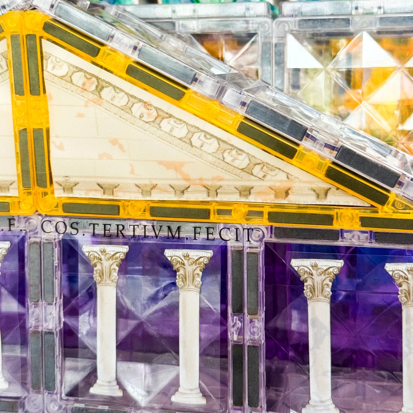 Jeu de construction magnétique COLORMAG - Architecte