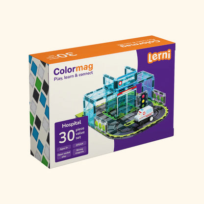 Magnetisches Bauset Colormag Krankenhaus